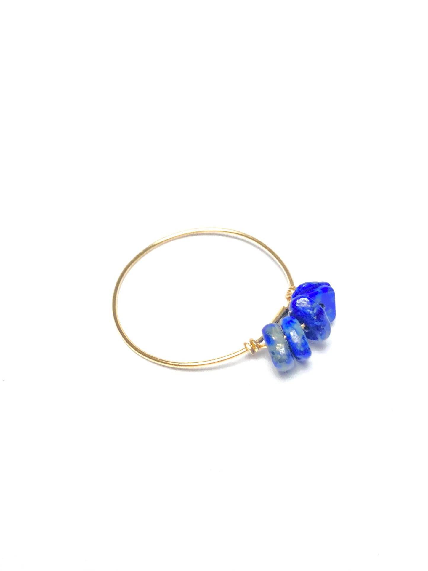 Lapislazuli-Goldring